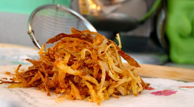 crispy fried onions