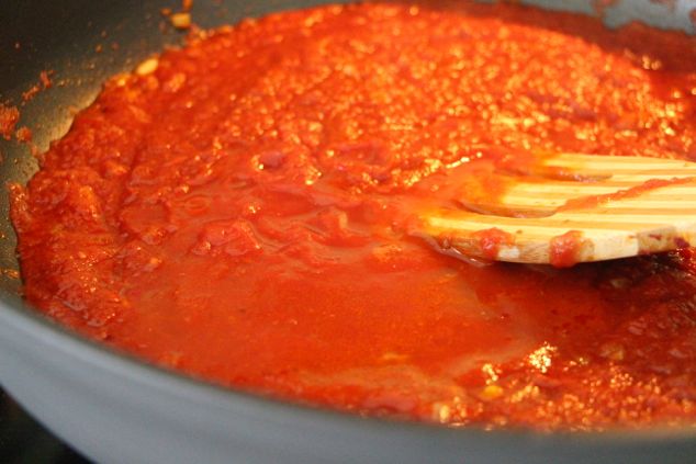 shakshuka adding water