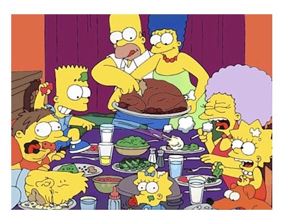 The Simpsons Thanksgiving