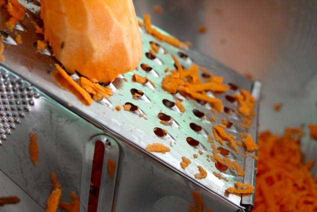 sweet potato and grater