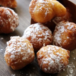 Zeppoles up close