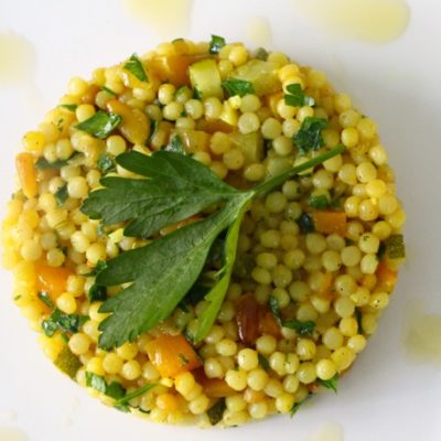 Ptitim (Israeli Couscous) – Kids’ Food goes Fancy