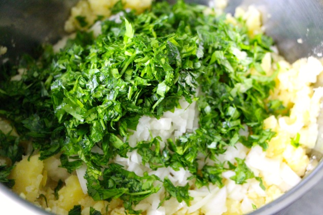 adding parsley to maakud blend