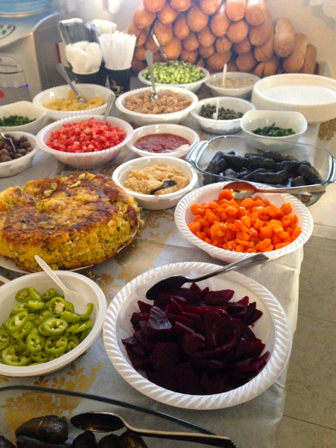 Tunisian salad spread
