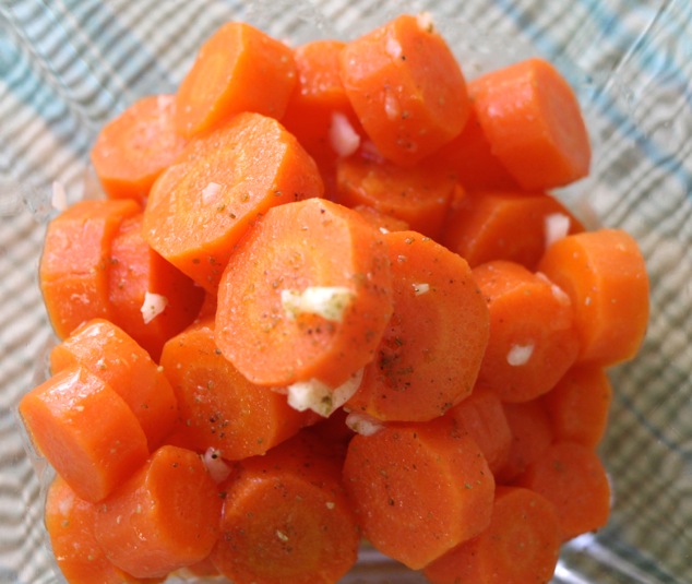 carrot salad up close