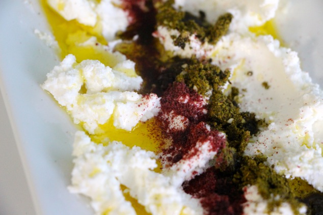 labneh served up close
