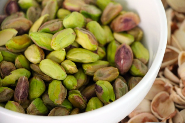 peeled pistachios