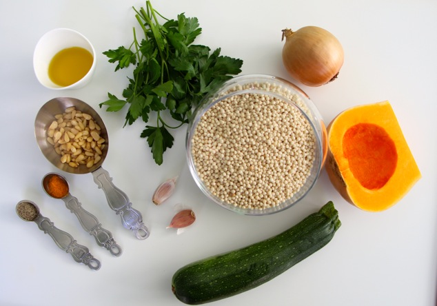Ptitim Israeli couscous ingredients