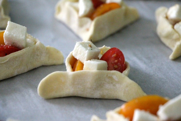 appetizers on tray