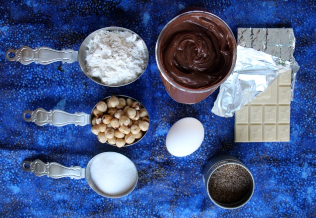 Nutella cookies ingredients