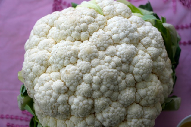 cauliflower up close