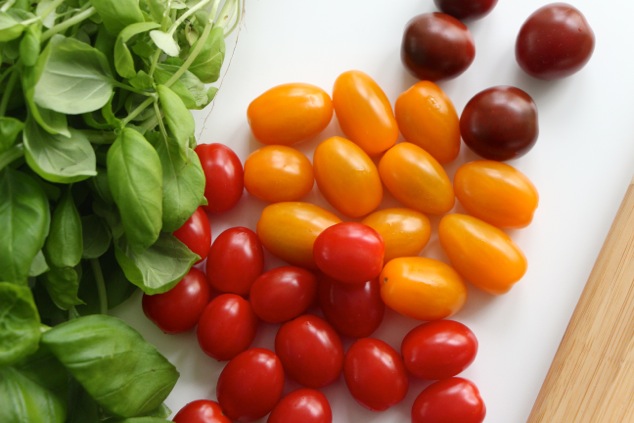 colorful cherry tomatoes