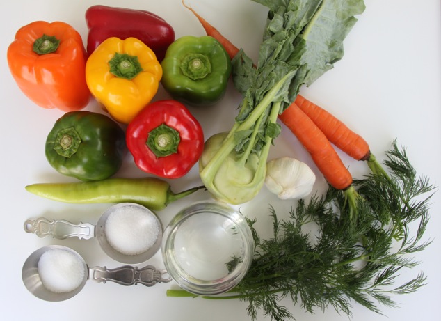 pickled vegetables ingredients