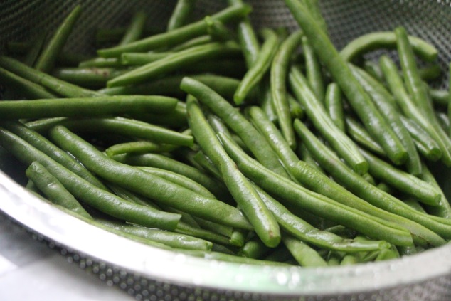 prepared green beans