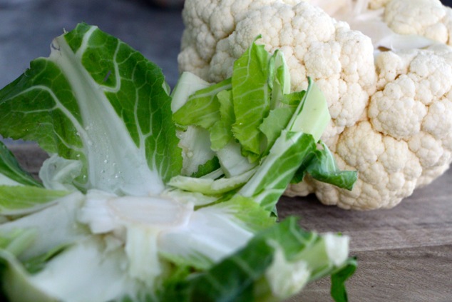 preparing cauliflower