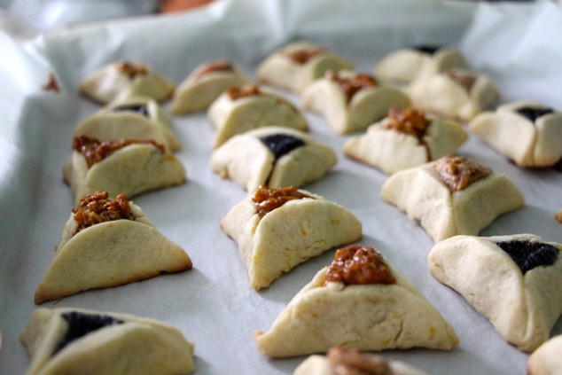 baked hamentashen 