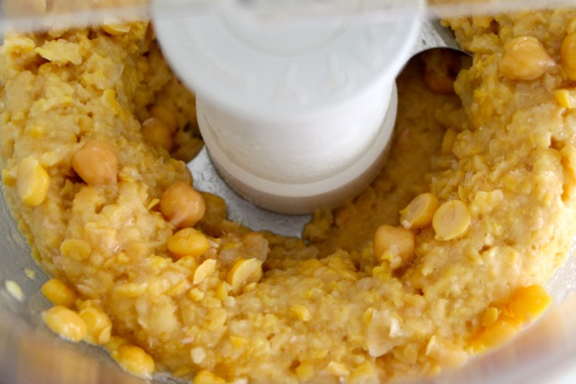 chickpeas turn into paste