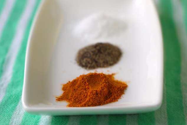 spices from side