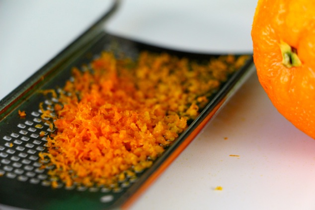zesting orange
