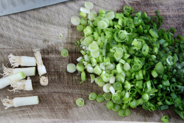 chopped green onions