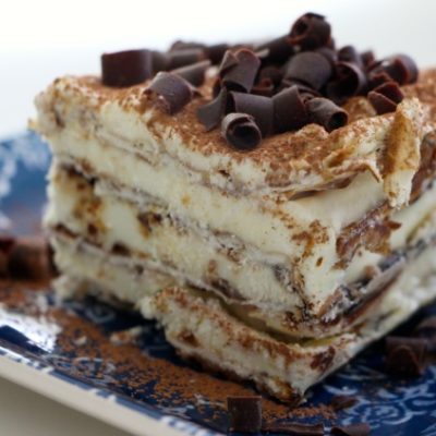 Tiramisu Matzah Cake with Caramelized Pecans – Passover Heaven