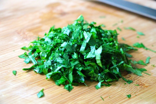 chopped fresh parsley