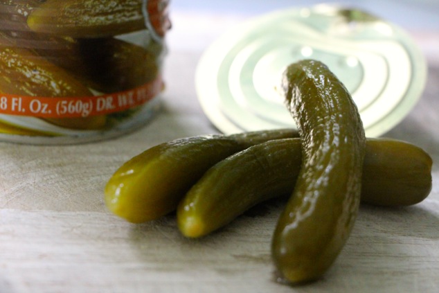 israeli pickles up close