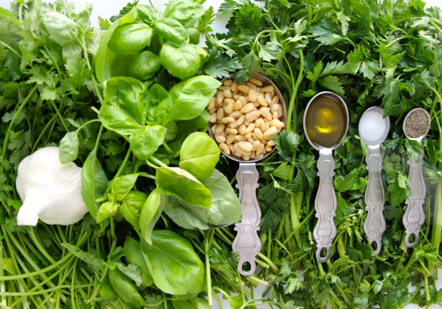 pesto ingredients