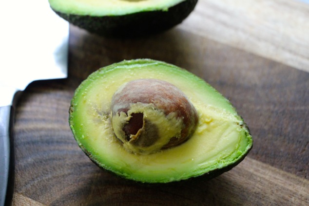 avocado halved