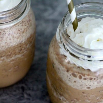 Coffee Pecan Granita Summer Drink