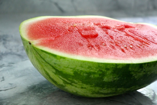 half a watermelon