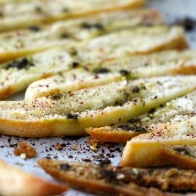 Pita Sticks and Ice Cube Snack Trays