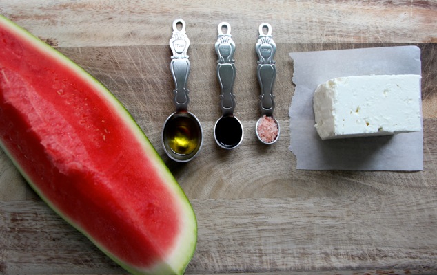 watermelon feta ingredients