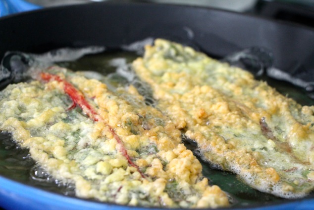 frying swiss chard