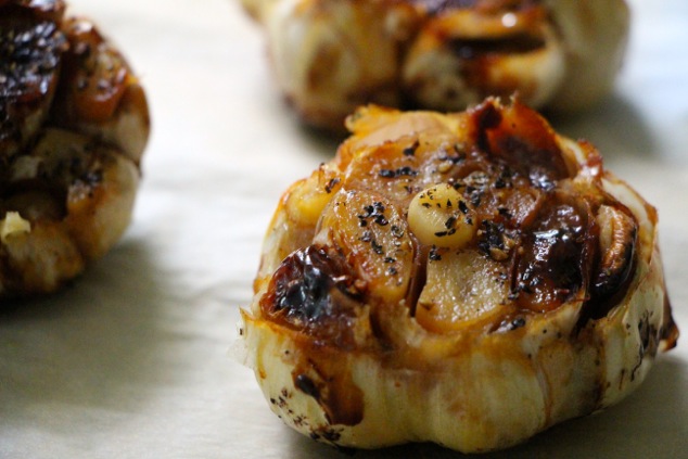 roasted garlic