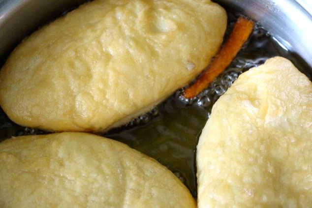 fricassee frying with little piece of carrot