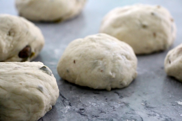 challah dough portions