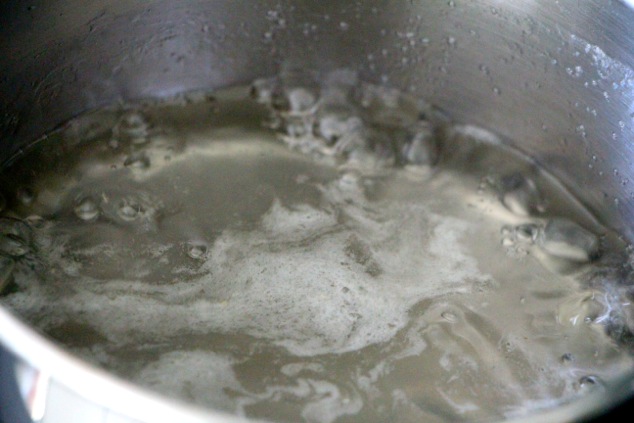 cooking syrup up close