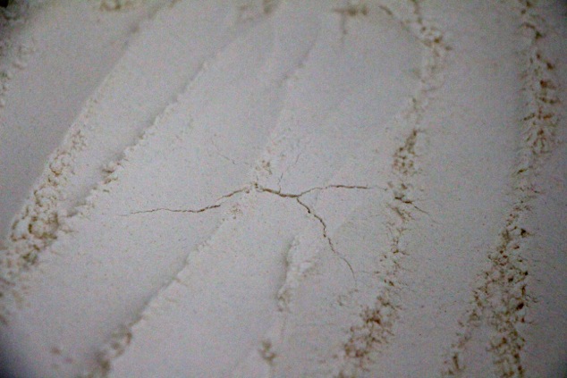 flour first crack