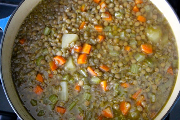 lentil soup from above