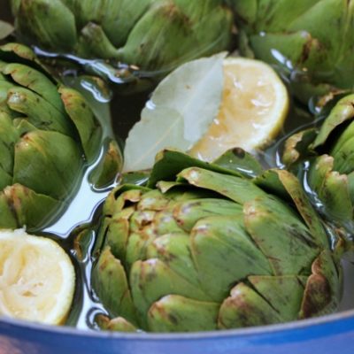 Boiled Artichokes – a Tunisian After Party