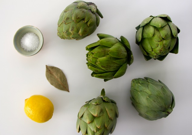 boiled artichokes ingredients