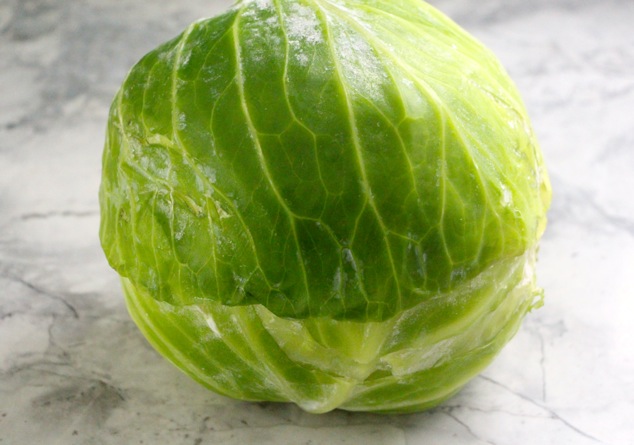 frozen cabbage defrosting