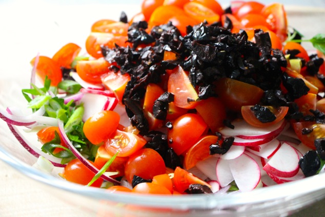 salad in a bowl