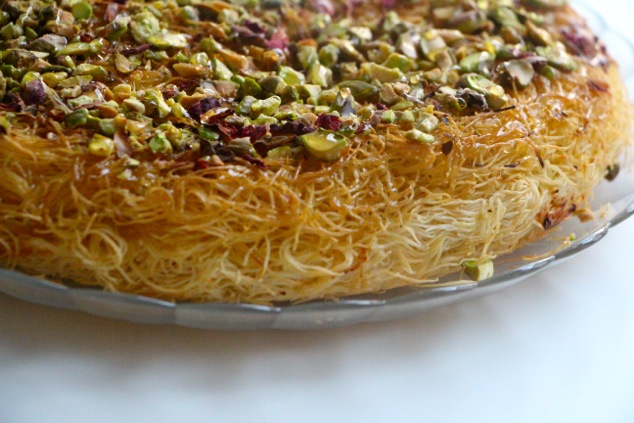 Knafeh served