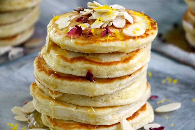Tunisian pancakes served