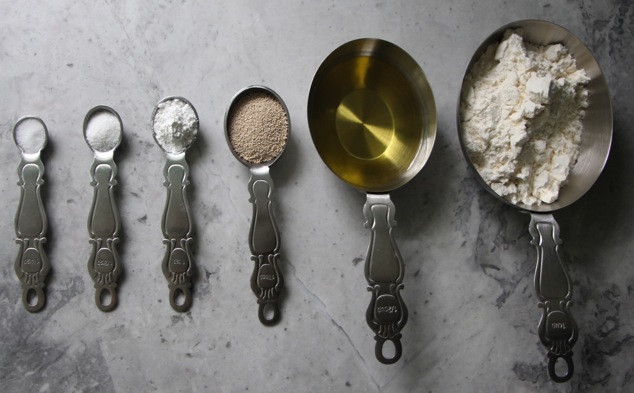 Zradak Purim bread ingredients