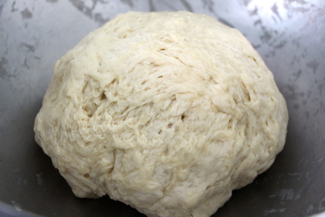 forming dough into a ball