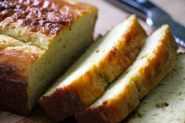 tehina bread cut into slices