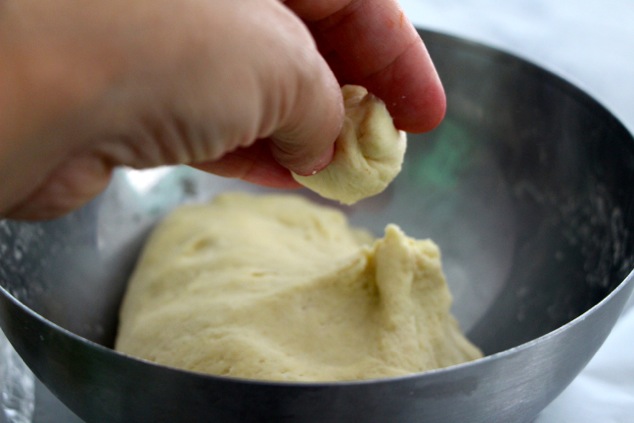 a ball of dough